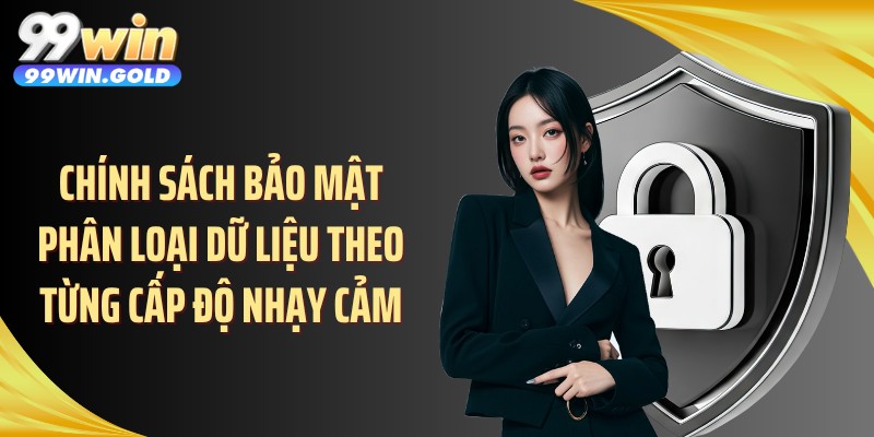 Chính sách bảo mật phân loại dữ liệu theo từng cấp độ nhạy cảm