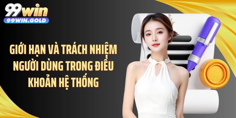 Giới hạn và trách nhiệm người dùng trong điều khoản hệ thống